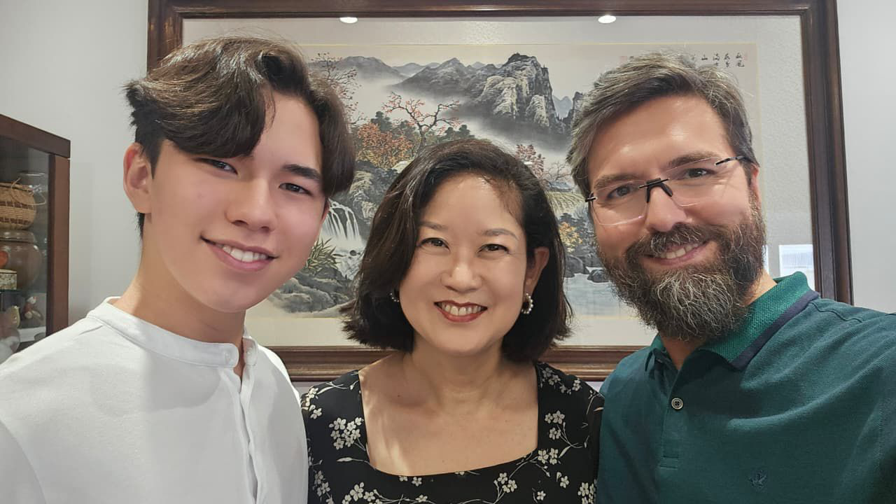 Pastor Rodrigo, Rosana, and Joaquim